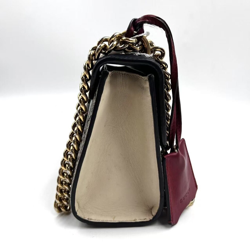 Hj Gucci Gg Supreme Small Padlock #236199G88B - Picture 4 of 14